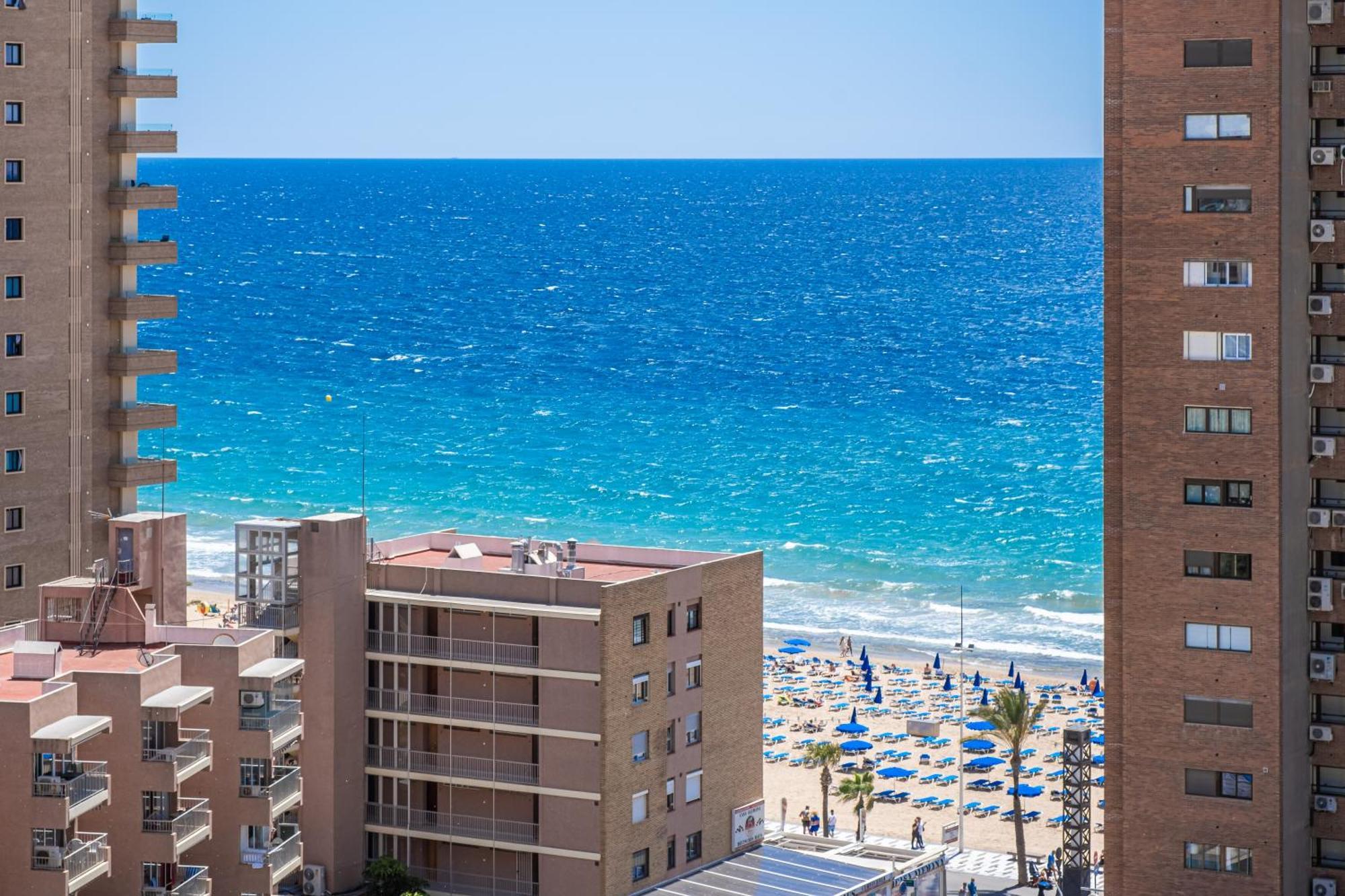 Los Caballos 12-C Levante Beach Benidorm Eksteriør billede