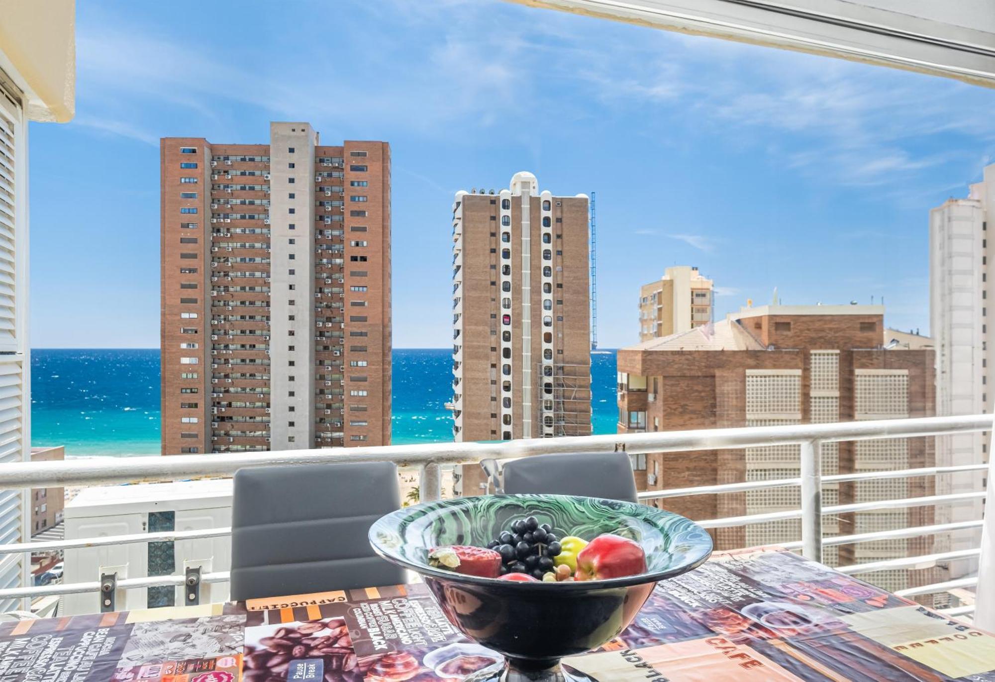 Los Caballos 12-C Levante Beach Benidorm Eksteriør billede