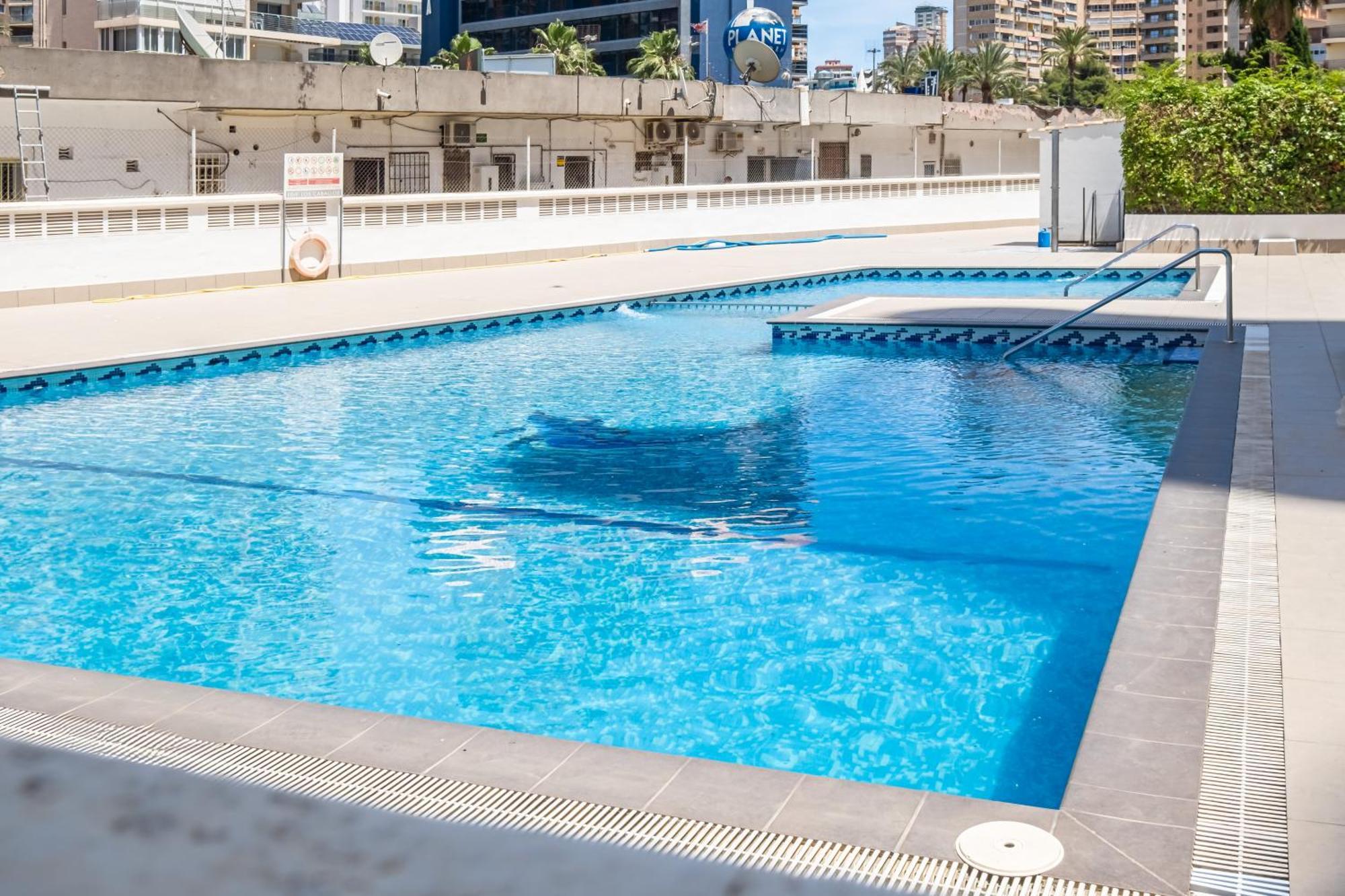 Los Caballos 12-C Levante Beach Benidorm Eksteriør billede
