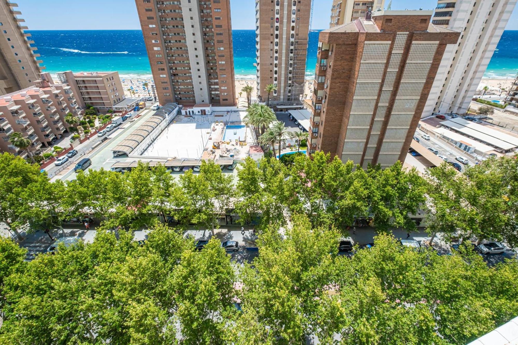 Los Caballos 12-C Levante Beach Benidorm Eksteriør billede